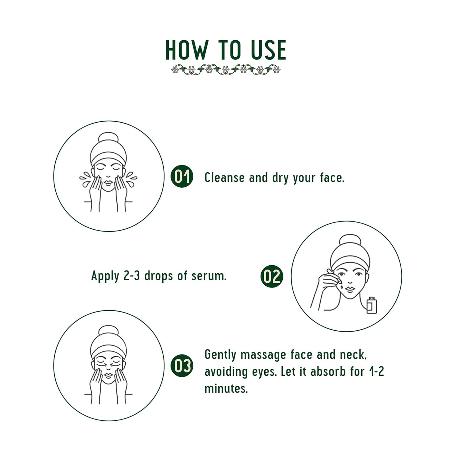 Avimee Herbal 10% Niacinamide Face Serum with Hyaluronic Acid | For Acne Marks, Blemishes & Oil Balancing with Zinc | Skin Clarifying Anti Acne Serum for Oily & Acne Prone Skin | 25 ml