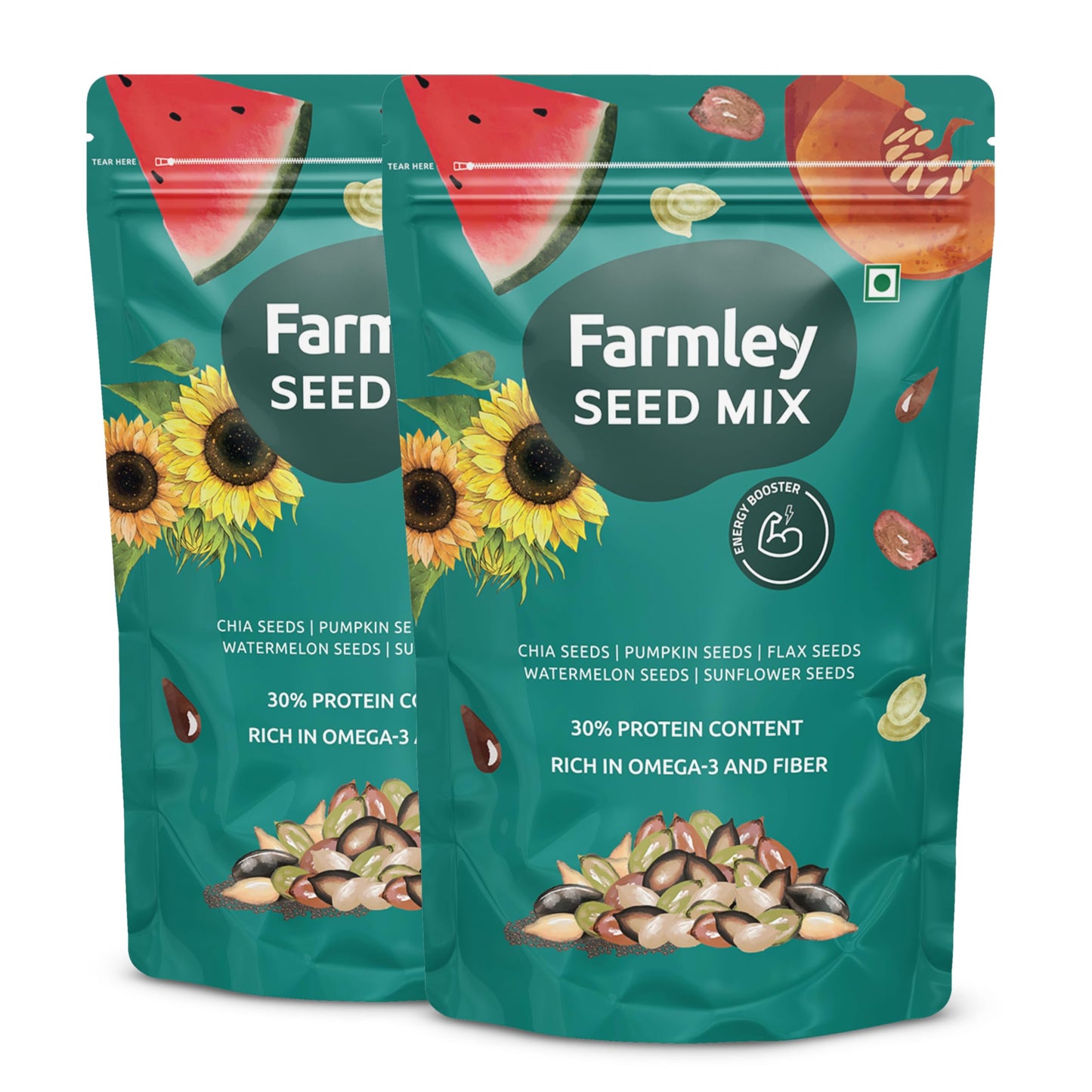 Farmley Panchmeva Healthy Dry Fruits Mix 405 g, Fit for Fasting I Healthy Snacks Mixed Nuts with Dry Fruits | Almonds | Cashews | Dates | Black raisin | Green raisin, Reusable Jar