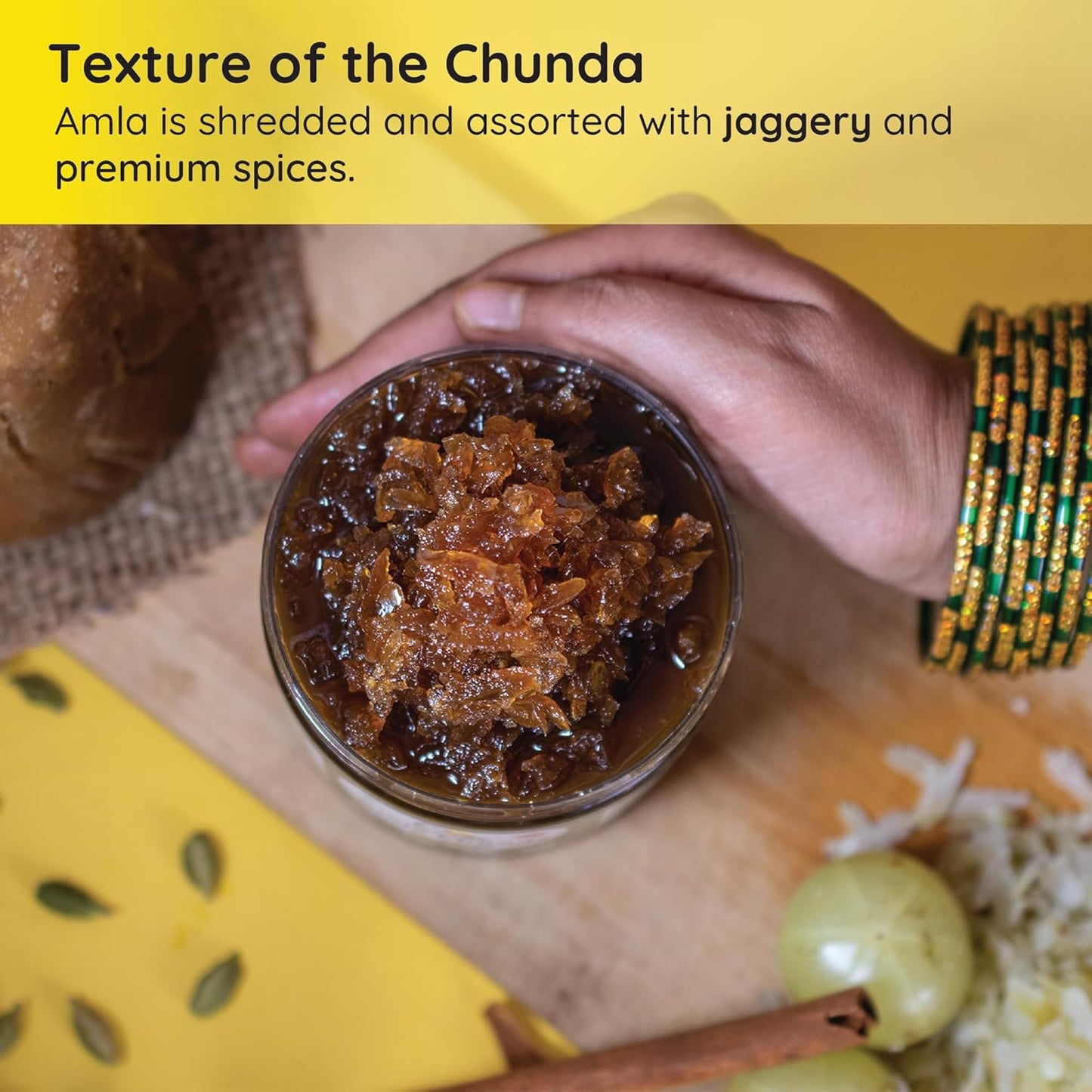 Farm Didi | Aavla Murabba with Jaggery 325G | Amla Chunda with Jaggery |Awla ka Murabba| Sweet & Tangy| Homemade |Khatta Mitha|Oil free | No preservatives| Organic |Aavle ki chutney | Amla Chutney
