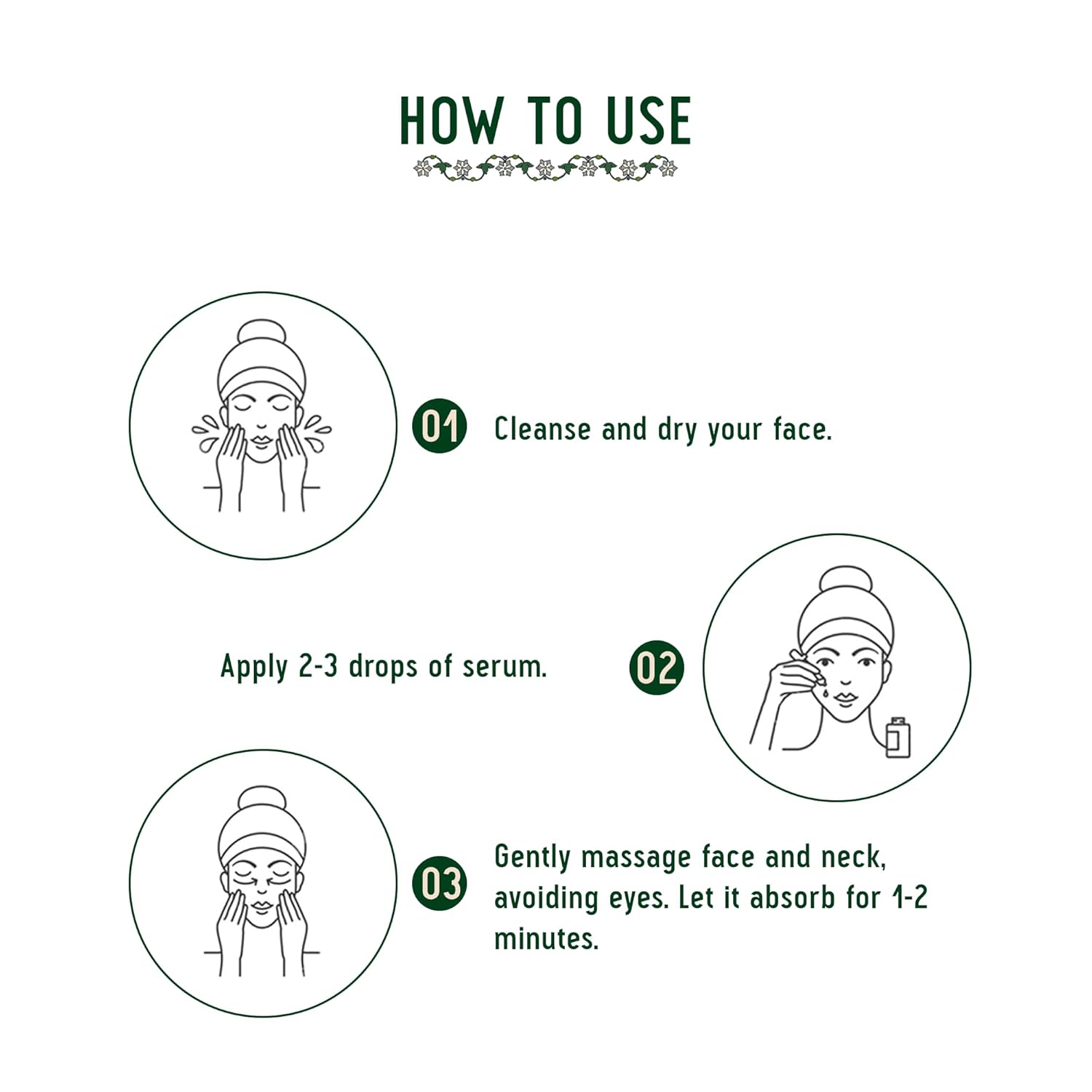 Avimee Herbal 10% Niacinamide Face Serum with Hyaluronic Acid | For Acne Marks, Blemishes & Oil Balancing with Zinc | Skin Clarifying Anti Acne Serum for Oily & Acne Prone Skin | 25 ml